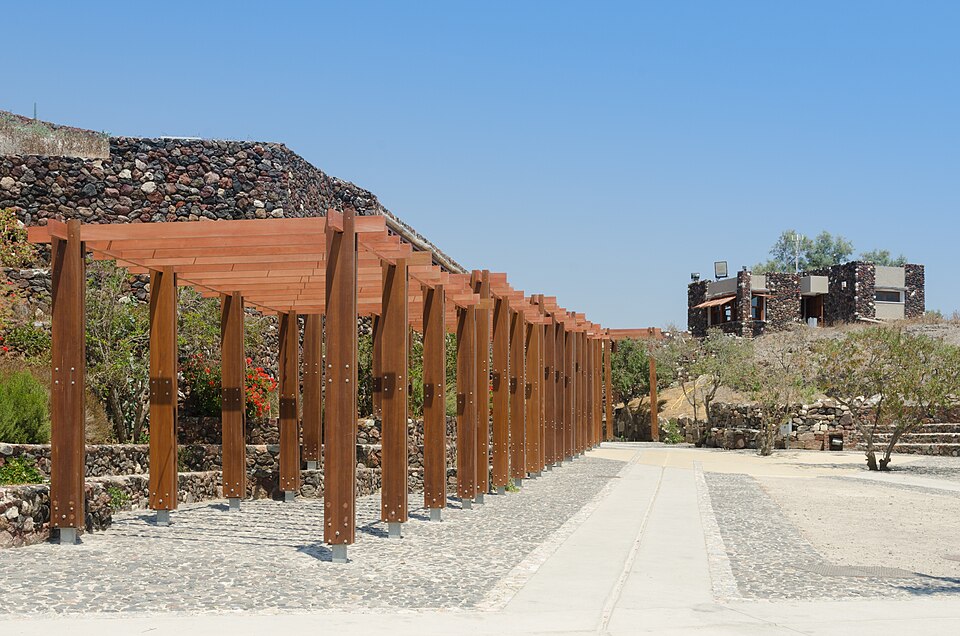 Akrotiri archaeological site — Santorini