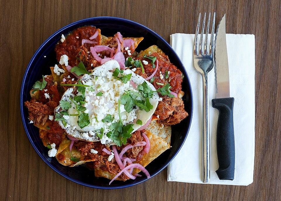 Chilaquiles — Mexico City