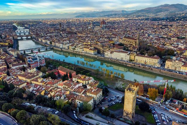 Florence skyline with the Duomo and historic center