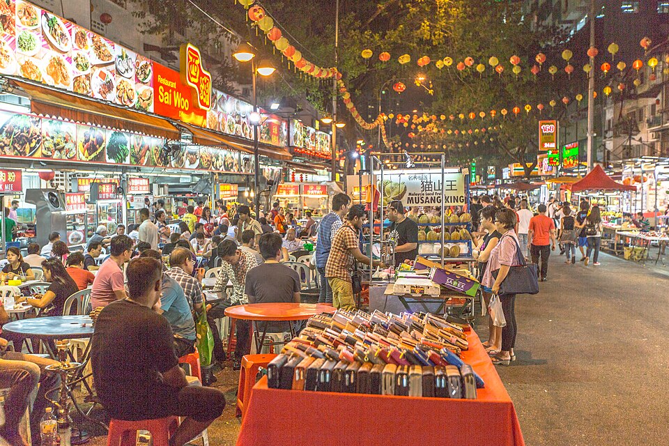 Jalan Alor and food route — Kuala Lumpur