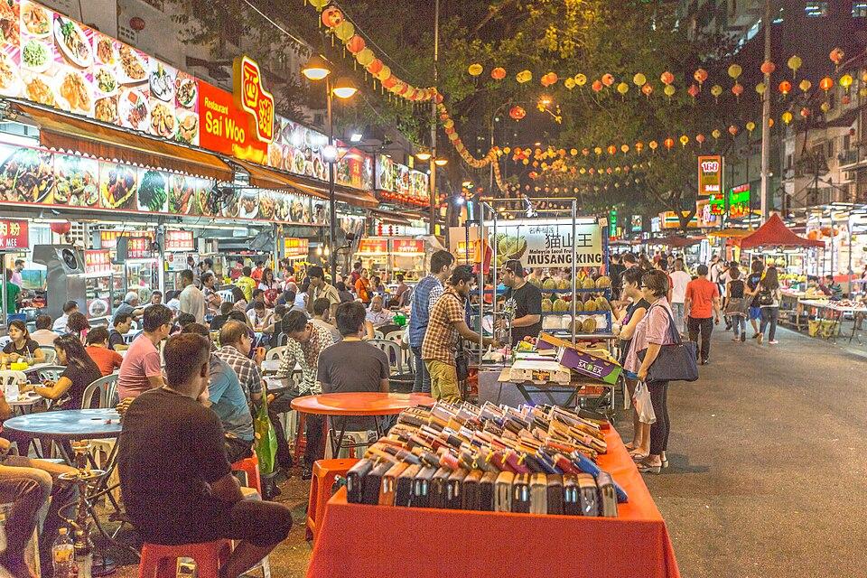 Jalan Alor and food route — Kuala Lumpur