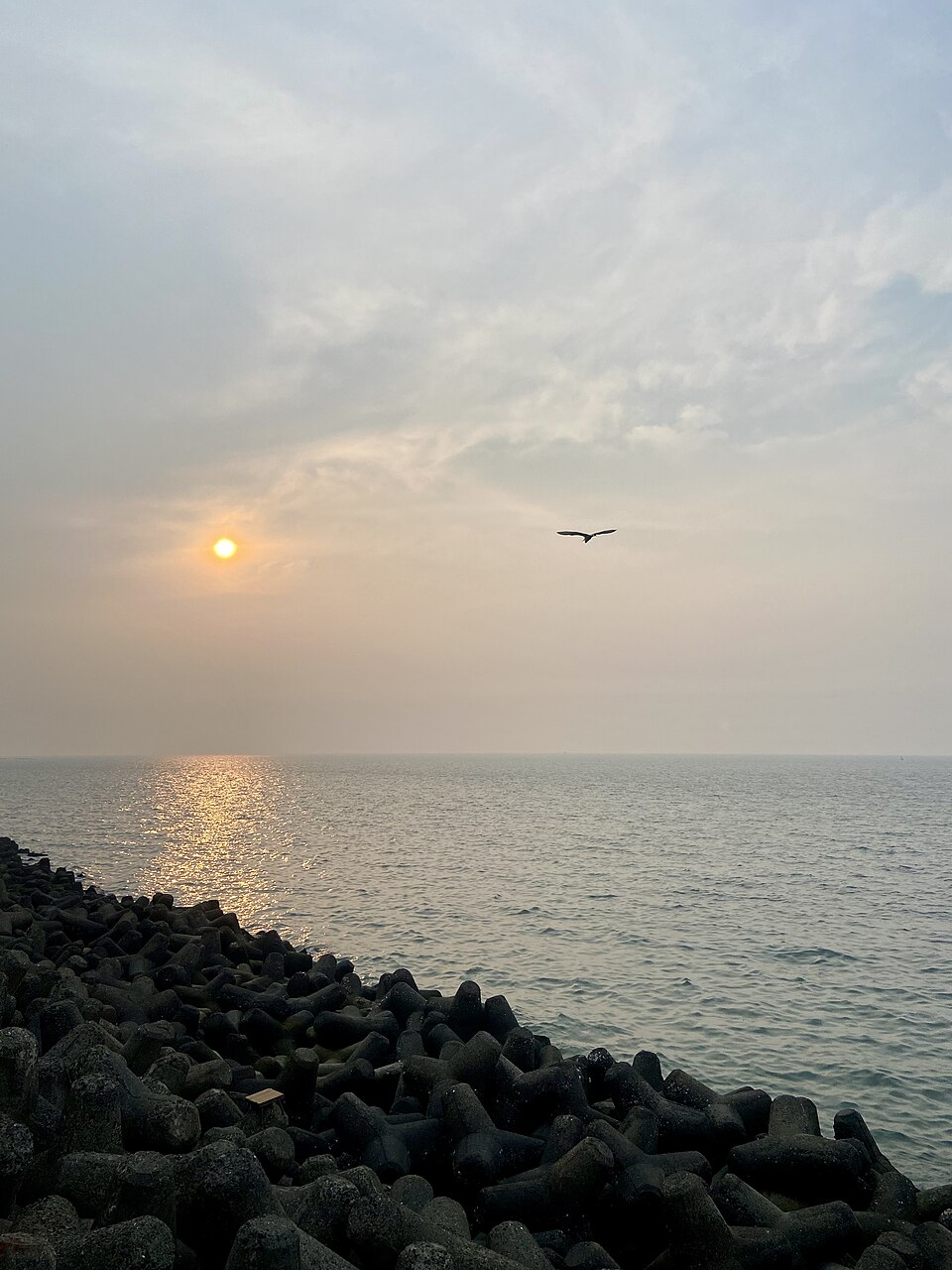 Marine Drive sunset — Mumbai