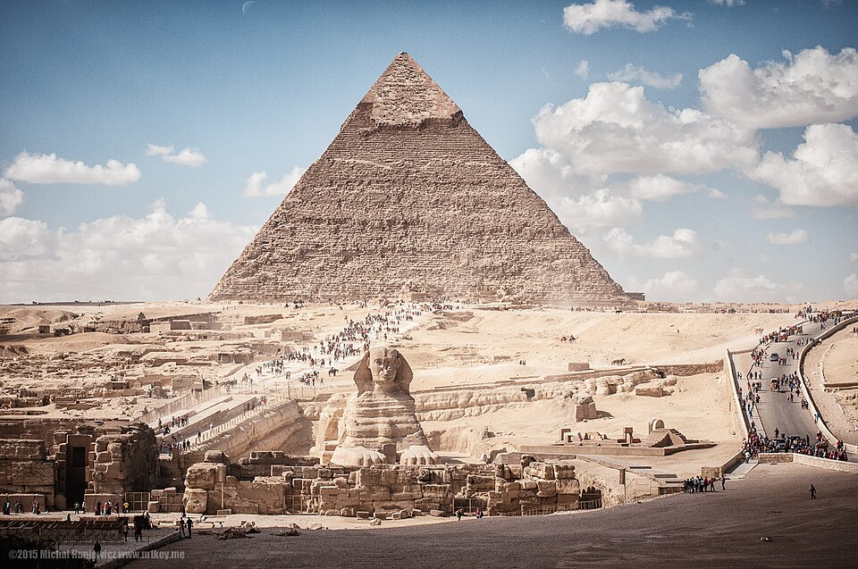 Pyramids of Giza and the Sphinx — Cairo