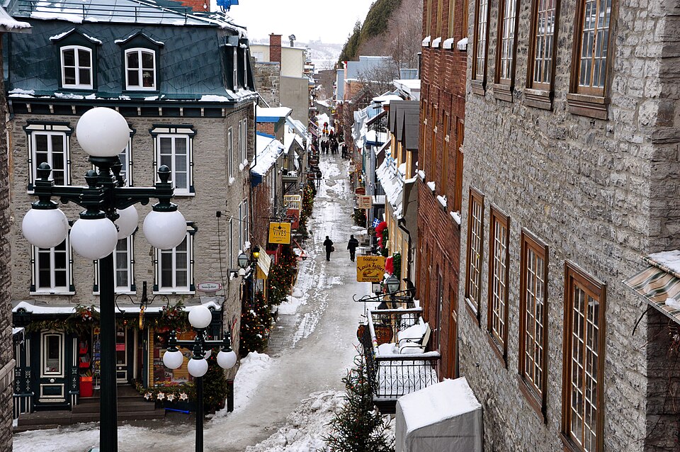 Lower Town and Petit-Champlain — Quebec City