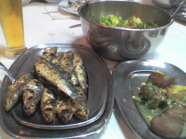 Grilled sardines — Lisbon