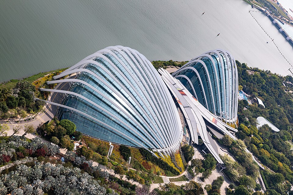 See Gardens by the Bay and Marina Bay — Singapore