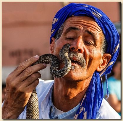 Jemaa el-Fnaa at the right time — Marrakech