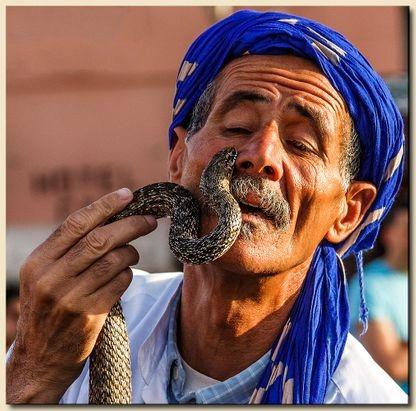 Jemaa el-Fnaa at the right time — Marrakech