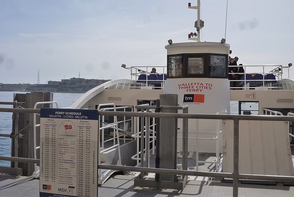 Three Cities ferry route — Valletta