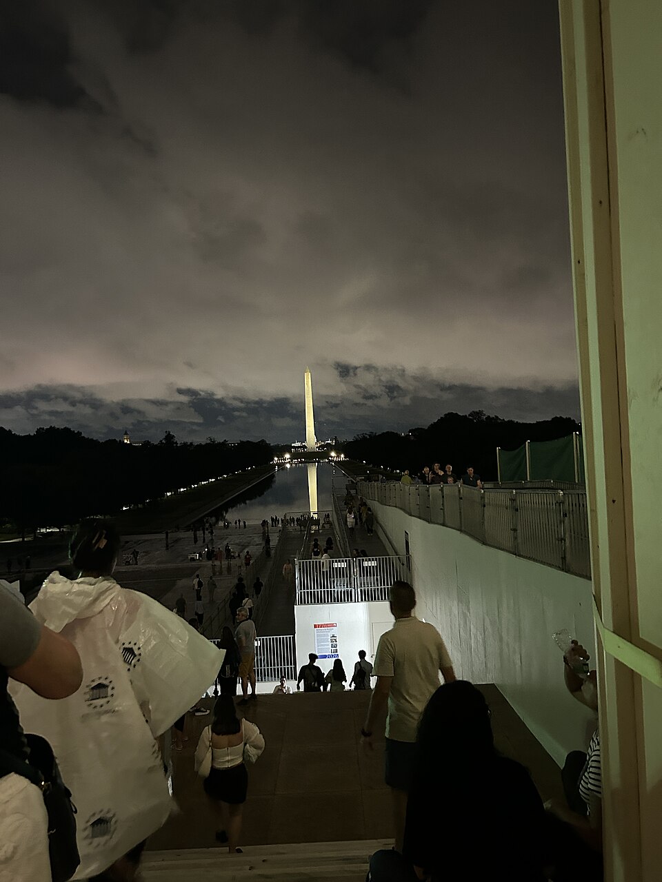 Visit monuments at night — Washington